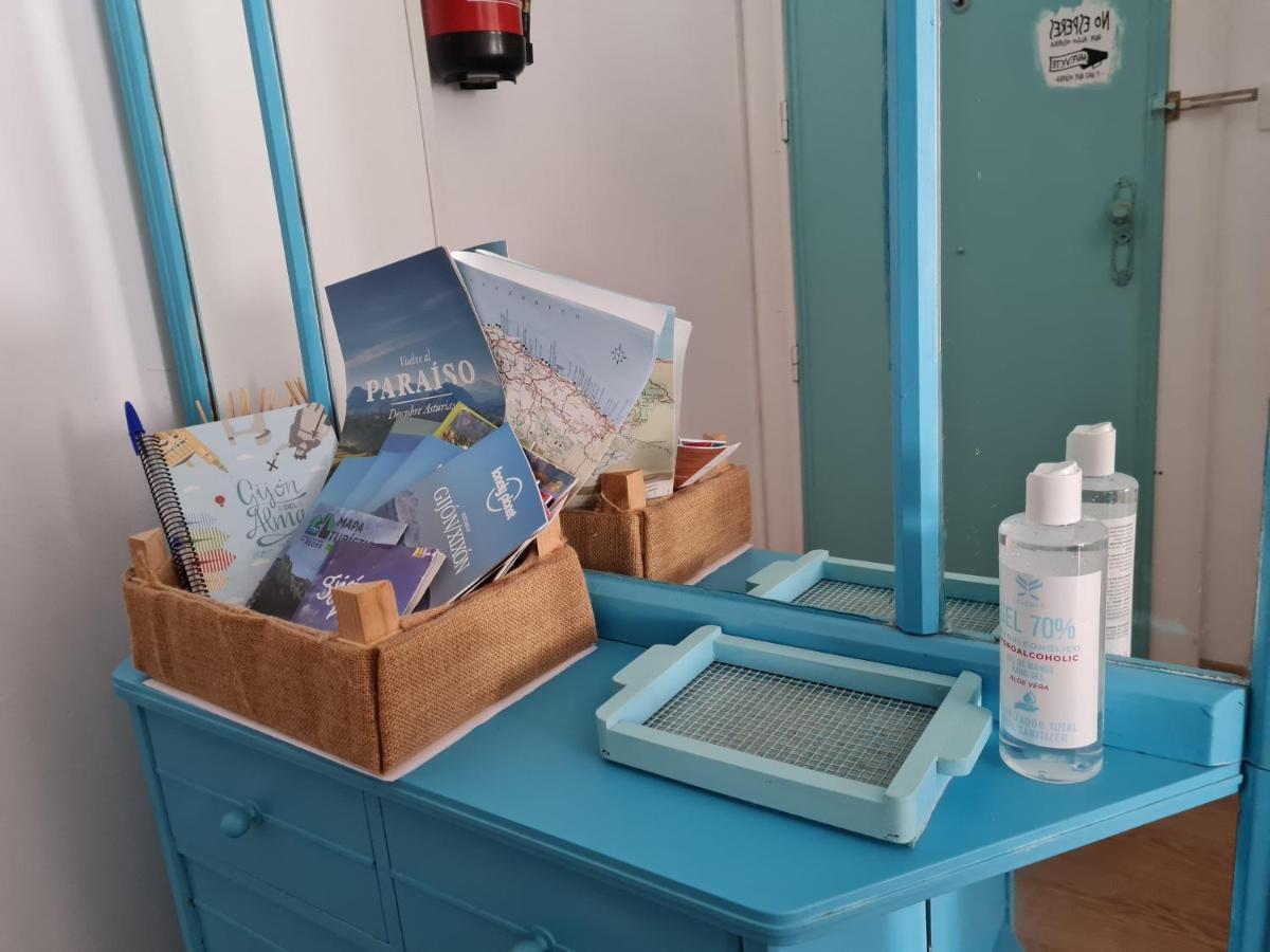 ヒホンApartamento Playa San Lorenzoアパートメント エクステリア 写真