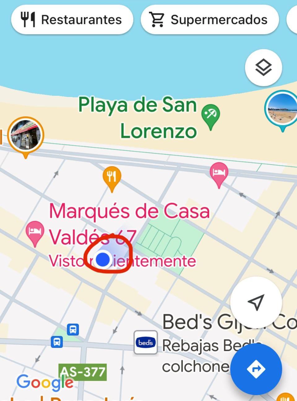 ヒホンApartamento Playa San Lorenzoアパートメント エクステリア 写真