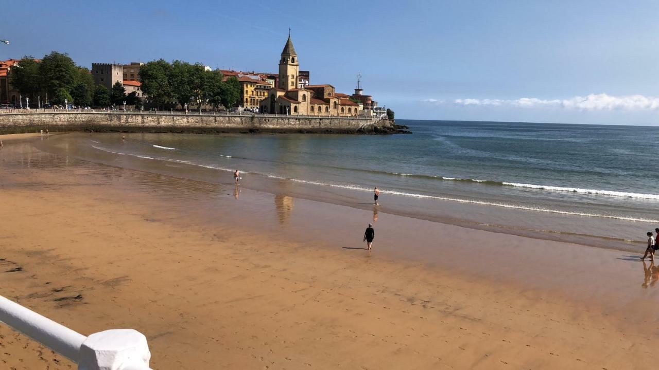 ヒホンApartamento Playa San Lorenzoアパートメント エクステリア 写真